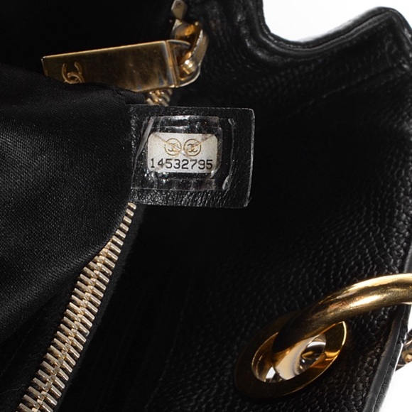 Chanel GST Caviar Shopping Tote Black - Picture 2 of 7